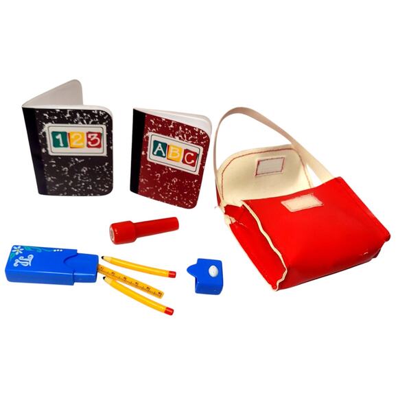 16" 2004 Terri Lee "School Days Playset" W/School Bag, 2 Books & Pencil Set - Picture 7 of 11